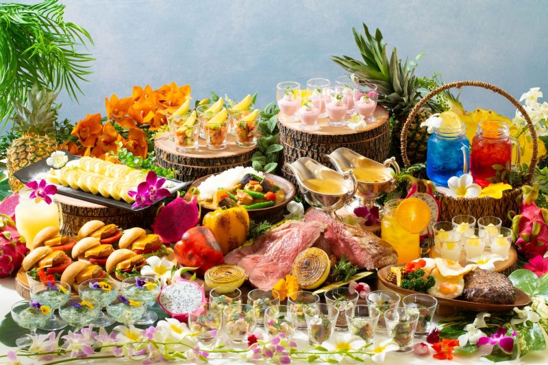 【ワールドグルメフェア】”Aloha!” Hawaiian Lunch buffet (ソフトドリンクバー付き/90分)