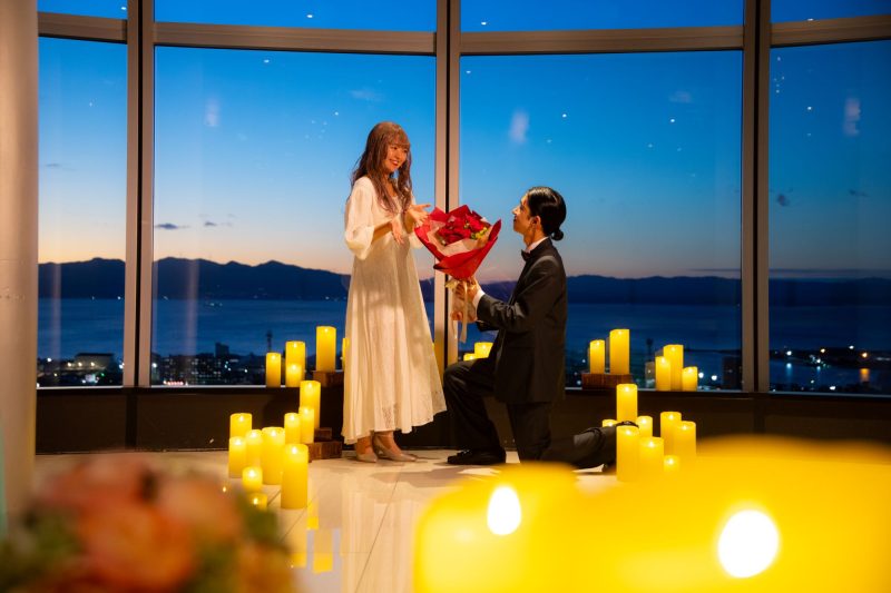 天空のプロポーズプラン「Soirée(ソワレ)」<br>※5日前迄の要予約