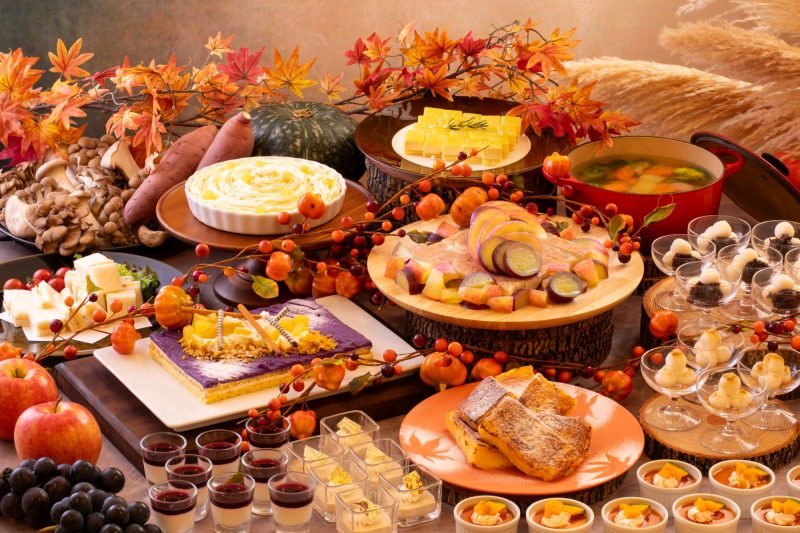 Autumn Sweets & Lunch Buffet<br>～実りの秋の甘い贈り物～<br>（ソフトドリンクバー付き/60分）