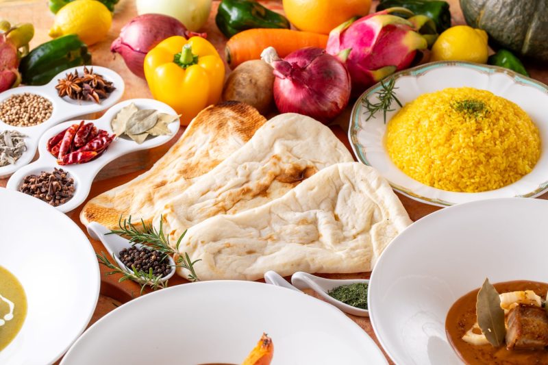 ハーフタイムランチブッフェ<br>冬のスパイスフェア<br>～カレーとグアム料理の香りに誘われて～<br>(ソフトドリンクバー付き/45分)