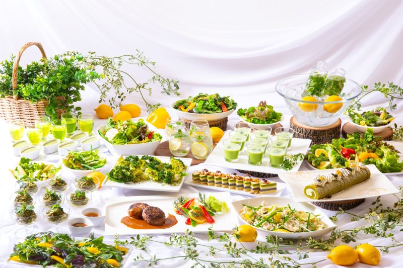 自家製ハンバーグと初夏のごちそう<br>～Green Breeze Garden Buffet～<br>(ソフトドリンクバー付き/90分)