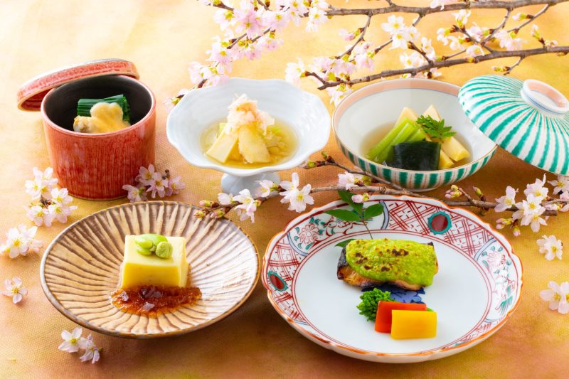 春の味覚会席<br>※3日前までの要予約
