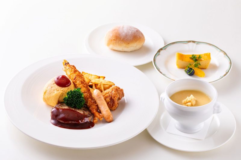 お子様メニュー<br>アンファンランチ